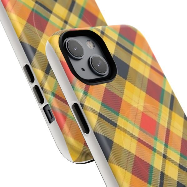 Plaid Tough Magnetic Phone Cases | Stylish, Durable, Protective Gift for Him or Her, Unique Pattern, Everyday Use, Holiday Essentials