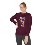 Youth Long Sleeve Volleyball Tee - Perfect for Sports Enthusiasts