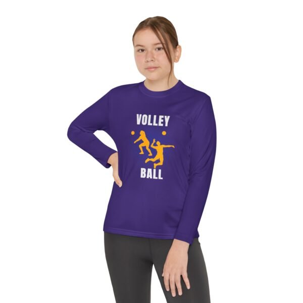Youth Long Sleeve Volleyball Tee - Perfect for Sports Enthusiasts