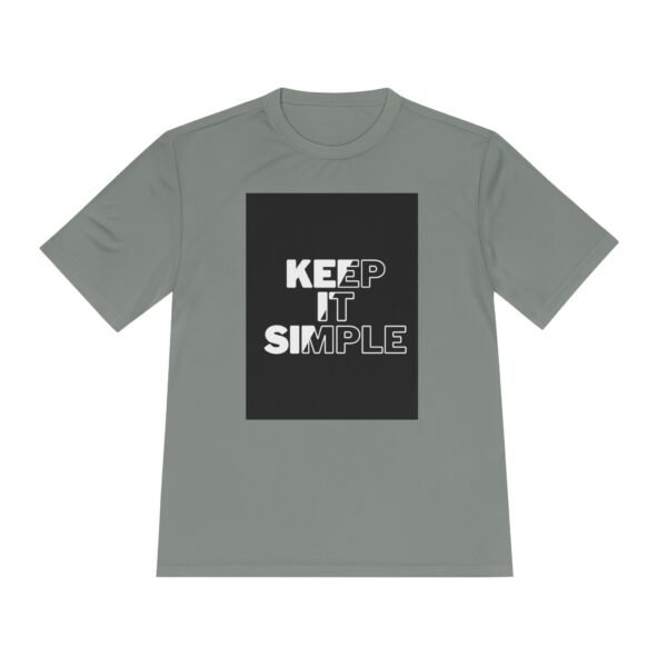 Unisex Moisture Wicking Tee - 'Keep It Simple' Workout Shirt