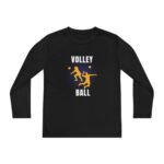 Youth Long Sleeve Volleyball Tee - Perfect for Sports Enthusiasts