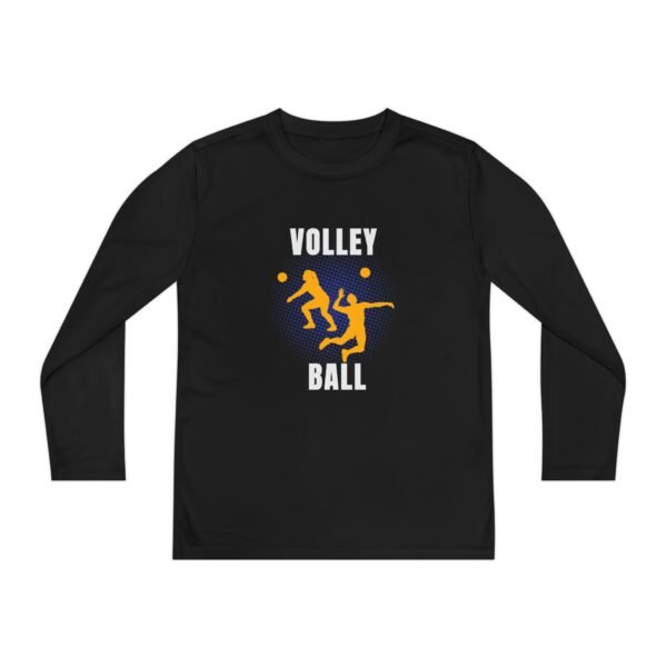Youth Long Sleeve Volleyball Tee - Perfect for Sports Enthusiasts
