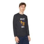 Youth Long Sleeve Volleyball Tee - Perfect for Sports Enthusiasts