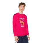 Youth Long Sleeve Volleyball Tee - Perfect for Sports Enthusiasts