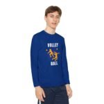 Youth Long Sleeve Volleyball Tee - Perfect for Sports Enthusiasts