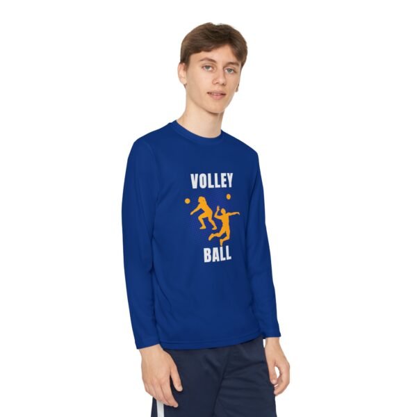 Youth Long Sleeve Volleyball Tee - Perfect for Sports Enthusiasts