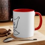 Dad Crown Accent Mug, Funny Coffee Cup for Father's Day, Gift for Dad, Unique Dad Mug, Dad Appreciation Gift