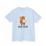Kids Keep Calm Bear T-Shirt - Fun & Cozy Everyday Tee