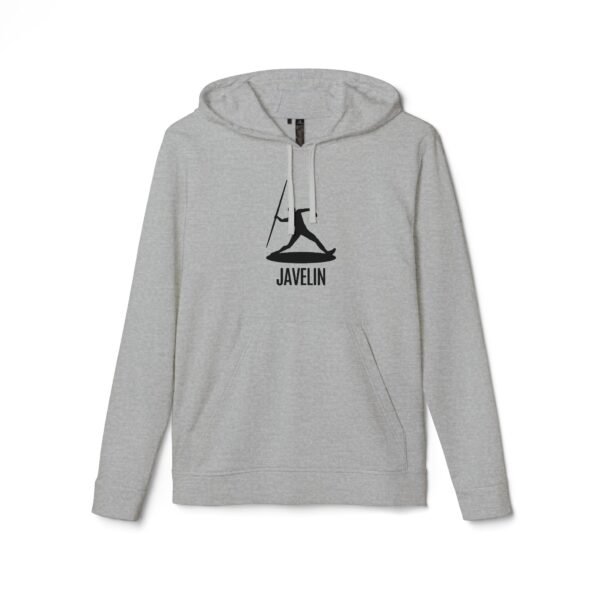 Adidas Javelin Unisex Fleece Hoodie - Athletic Comfort for Sport Enthusiasts