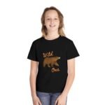 Wild One Youth Tee - Cute Bear Graphic T-Shirt for Kids