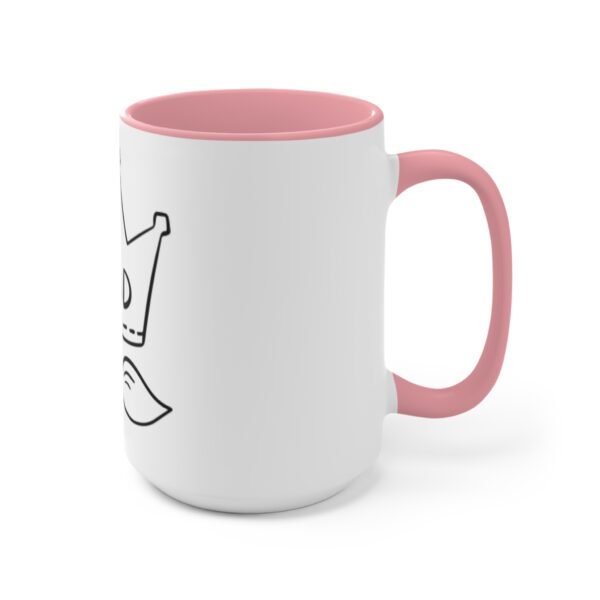 Dad Crown Accent Mug, Funny Coffee Cup for Father's Day, Gift for Dad, Unique Dad Mug, Dad Appreciation Gift