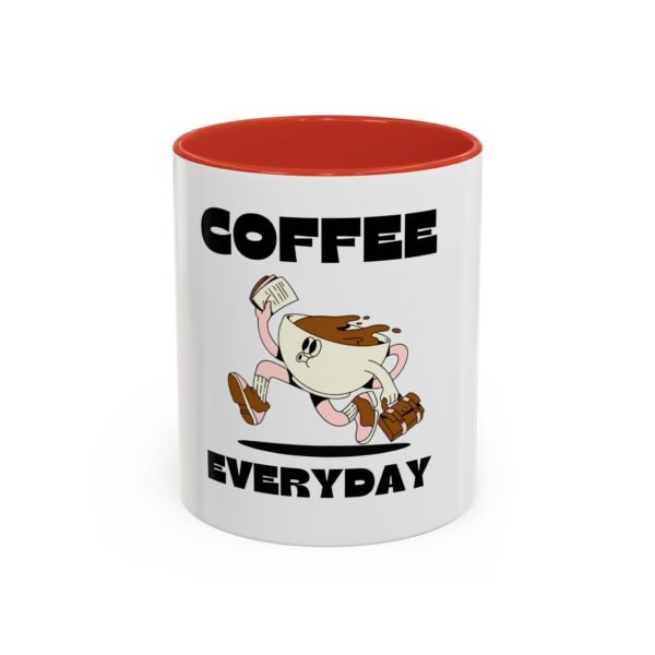 Running Coffee Mug - Funny Coffee Lover Gift, Cute Ceramic Cup for Every Day, Perfect for Birthdays, Christmas, Tea Lovers