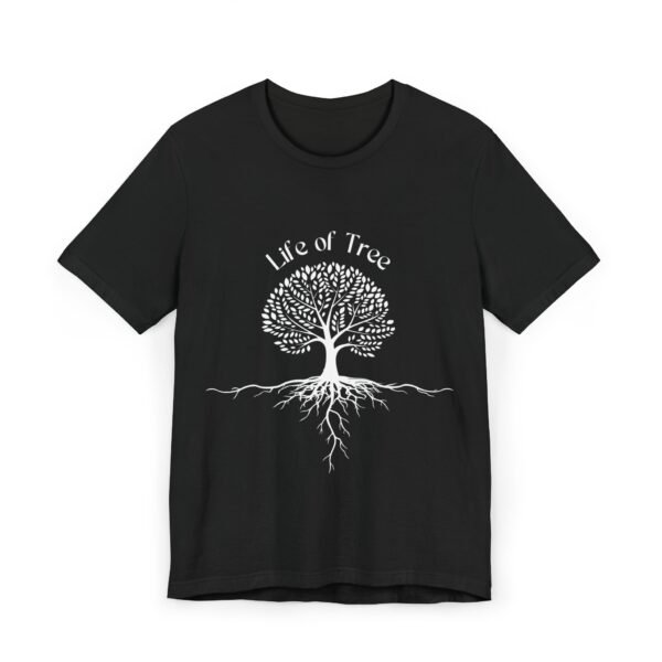 Life of Tree Unisex Jersey T-Shirt - Nature-Inspired Tee for Eco-Lovers