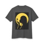 Retro Butterfly Silhouette Tee - Unisex Garment-Dyed Cotton T-Shirt