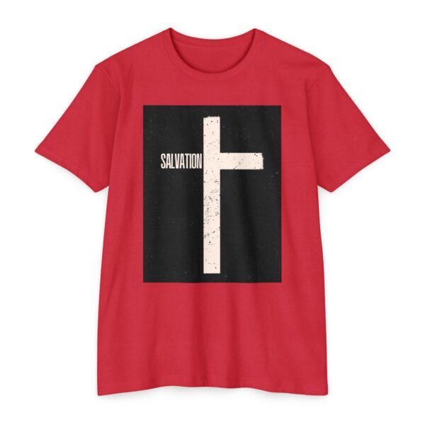 Salvation Graphic Tee - Unisex CVC Jersey T-Shirt