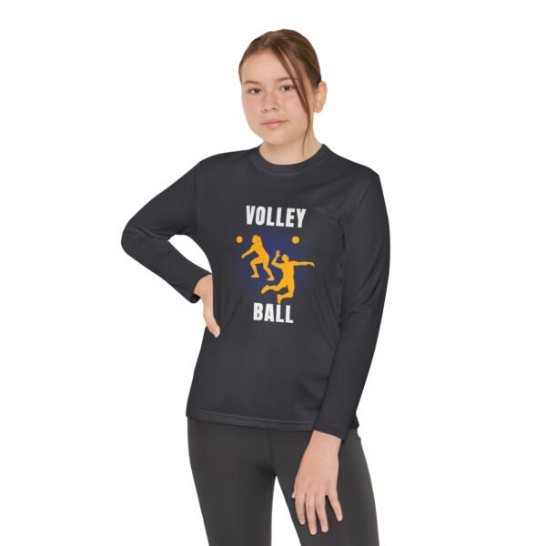 Youth Long Sleeve Volleyball Tee - Perfect for Sports Enthusiasts