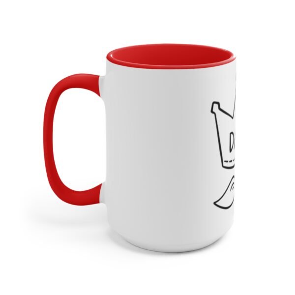Dad Crown Accent Mug, Funny Coffee Cup for Father's Day, Gift for Dad, Unique Dad Mug, Dad Appreciation Gift