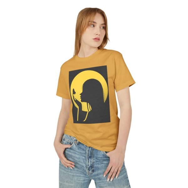 Retro Butterfly Silhouette Tee - Unisex Garment-Dyed Cotton T-Shirt