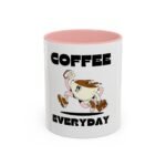 Running Coffee Mug - Funny Coffee Lover Gift, Cute Ceramic Cup for Every Day, Perfect for Birthdays, Christmas, Tea Lovers