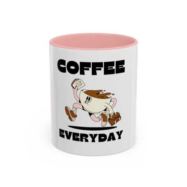 Running Coffee Mug - Funny Coffee Lover Gift, Cute Ceramic Cup for Every Day, Perfect for Birthdays, Christmas, Tea Lovers