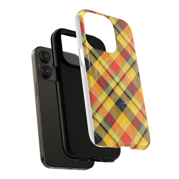 Plaid Tough Magnetic Phone Cases | Stylish, Durable, Protective Gift for Him or Her, Unique Pattern, Everyday Use, Holiday Essentials