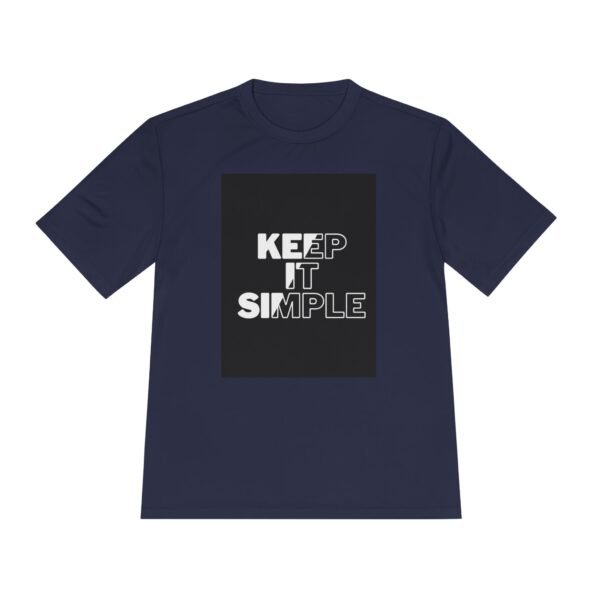 Unisex Moisture Wicking Tee - 'Keep It Simple' Workout Shirt