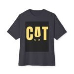 Cat-Themed Unisex Oversized Tee - Perfect for Cat Lovers