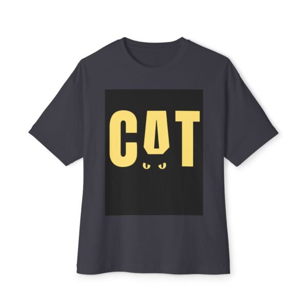 Cat-Themed Unisex Oversized Tee - Perfect for Cat Lovers