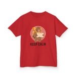 Kids Keep Calm Bear T-Shirt - Fun & Cozy Everyday Tee