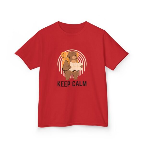 Kids Keep Calm Bear T-Shirt - Fun & Cozy Everyday Tee