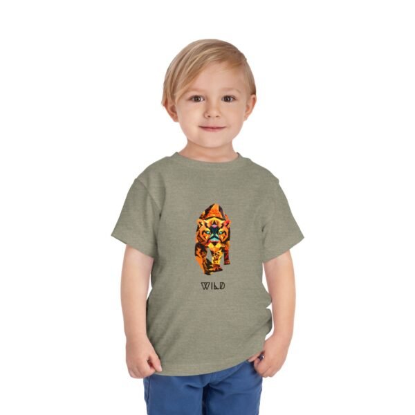 Wild Animal Toddler Tee | Cute Kids' Shirt for Playtime, Safari Party, Birthday Gift, Wild Child Outfit, Stylish Kids Apparel