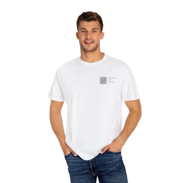 Custom Unisex Garment-Dyed T-shirt, Casual Wear, Office Apparel, Gift for CPA, Unique Branding Tee